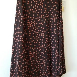 LuLaRoe JACQUARD Carly NWT Sz XXS